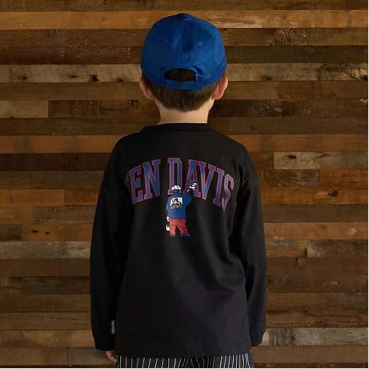 [BEN DAVIS] Graphic Tee,Black, large image number 6