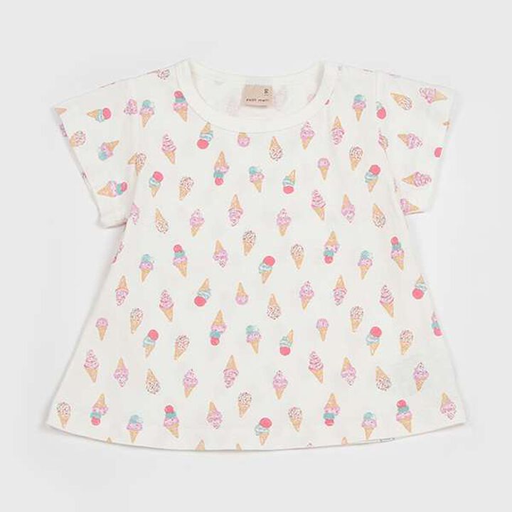 Affordable Girls Short Sleeve T-Shirt,Orange, medium image number 11