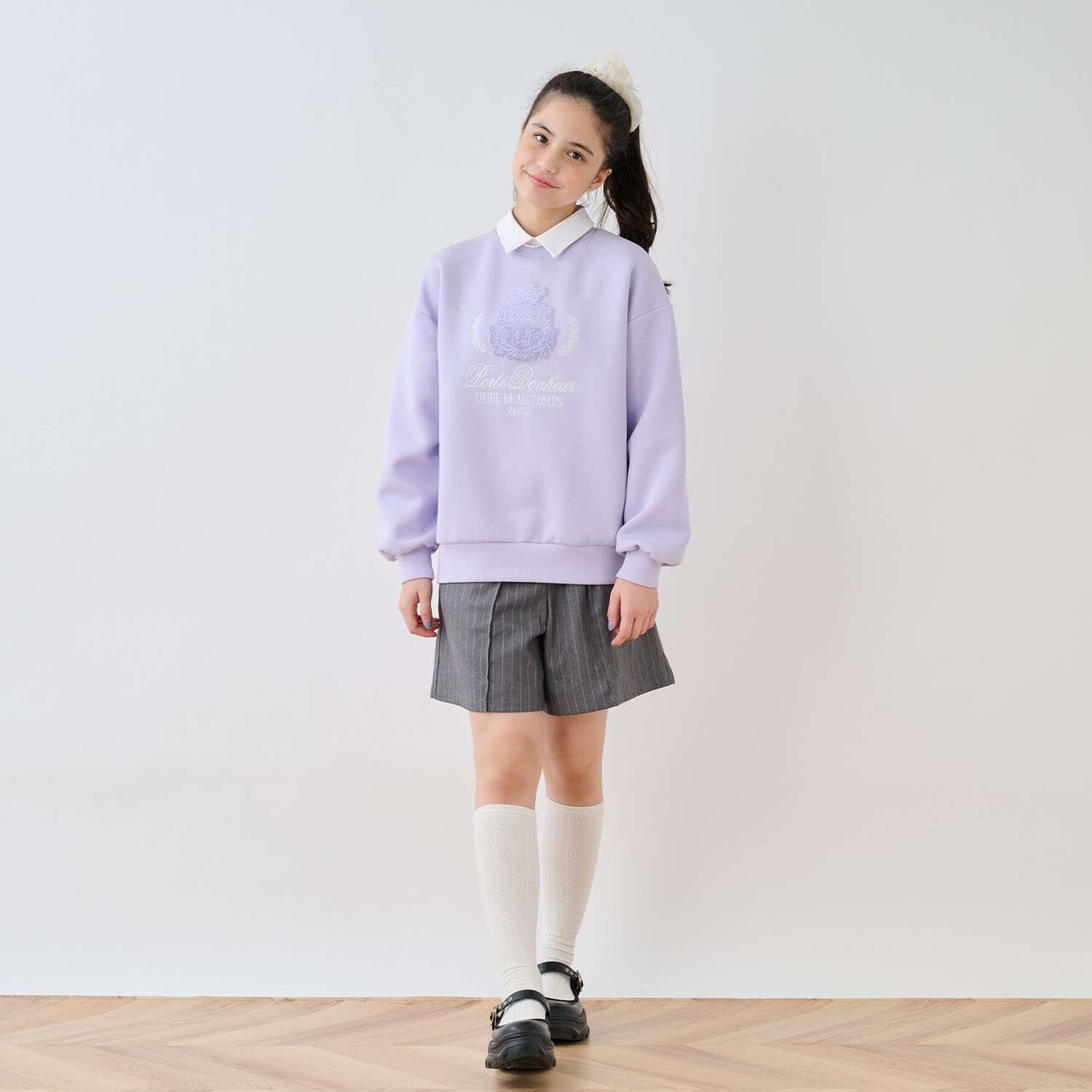 Lace Pocket Shorts[Available in 130cm],Brown, large image number 24