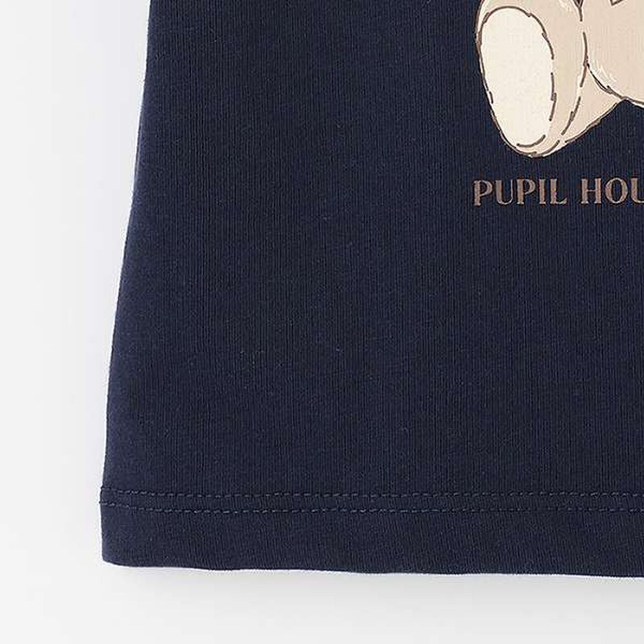 Value Half T - Flower Crown Bunny,Off white, large image number 5