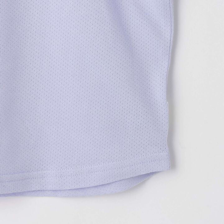 [Smooth Mesh] Quick-Dry Short-Sleeve Undershirt [Either Way Is Fine] Kids' Clothing for Boys & Girls,Silver gray, medium image number 4