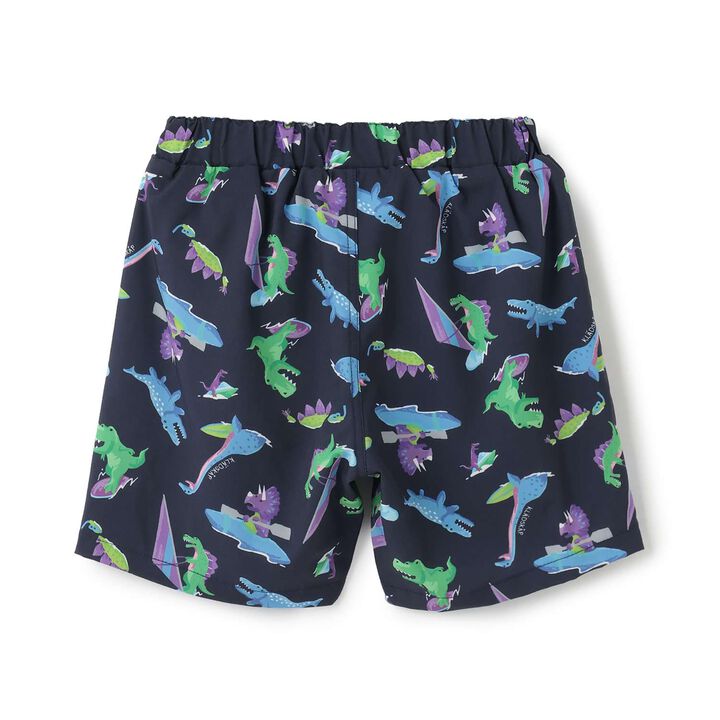 [SWIM] Dinosaur Pattern Swim Pants,Light khaki, medium image number 1