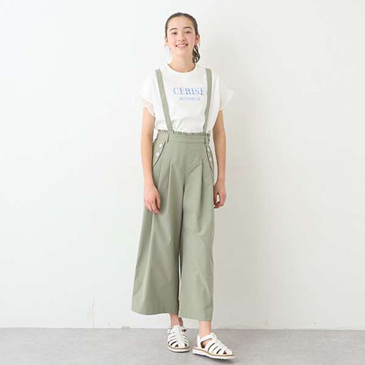 Sequined Logo T-Shirt,White, medium image number 7