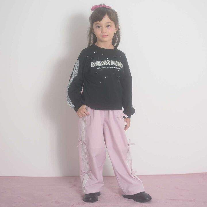 Ribbon Shaka Pants [Water-Repellent Finish],Pink, medium image number 1