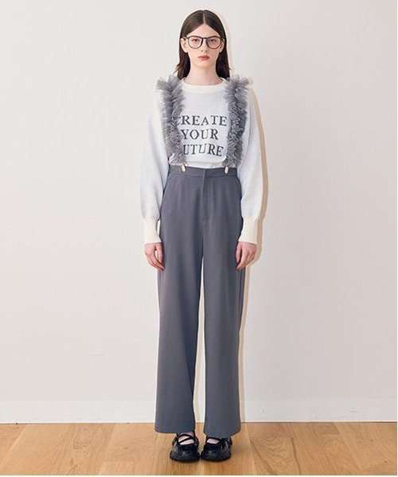 Assorted Jacquard Knitwear,Off white, large image number 15