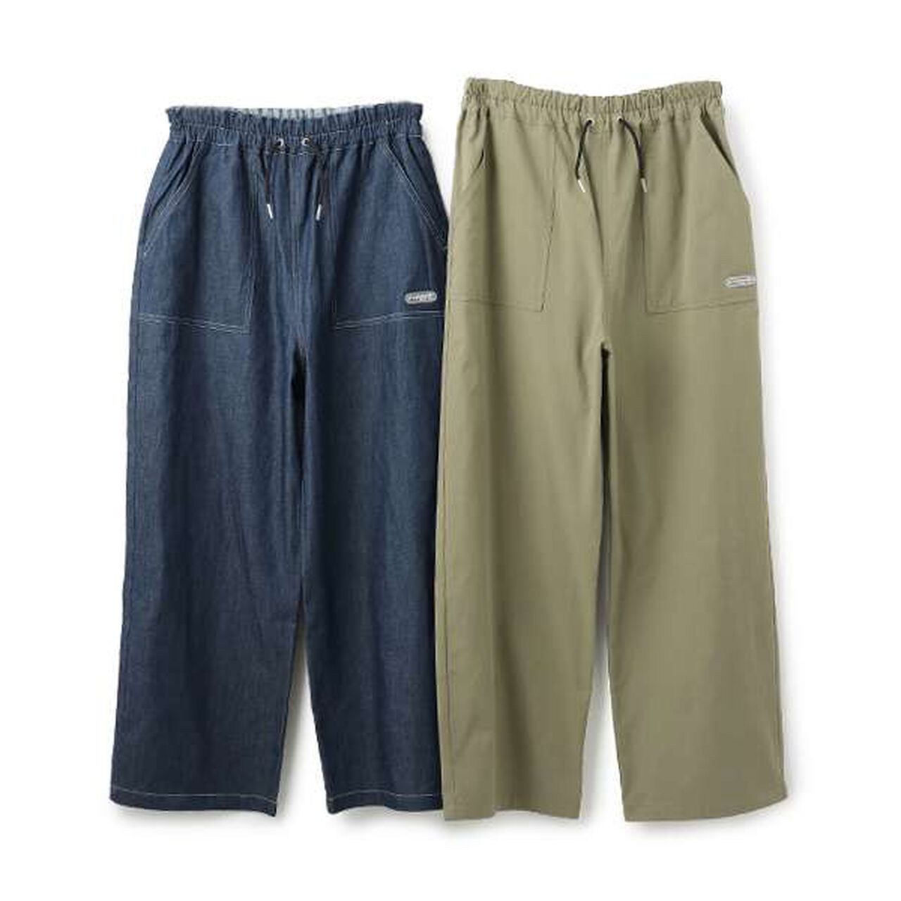 [+SIZE] [GOOD PRICE] Wide Pants,Khaki, large image number 10
