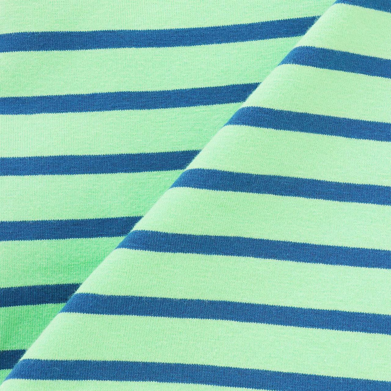 [Popular Item Restocked] [Not Available at Physical Stores] Patch Stripe Pattern Short-Sleeve T-Shirt,Moss green, large image number 6