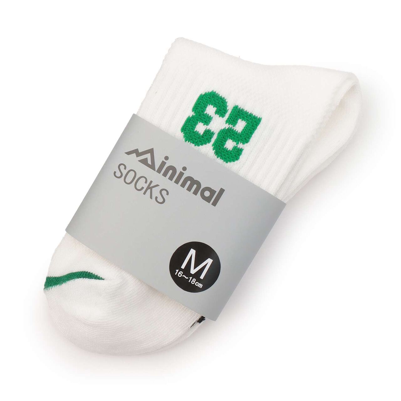 Number Crew Socks,Green, large image number 0