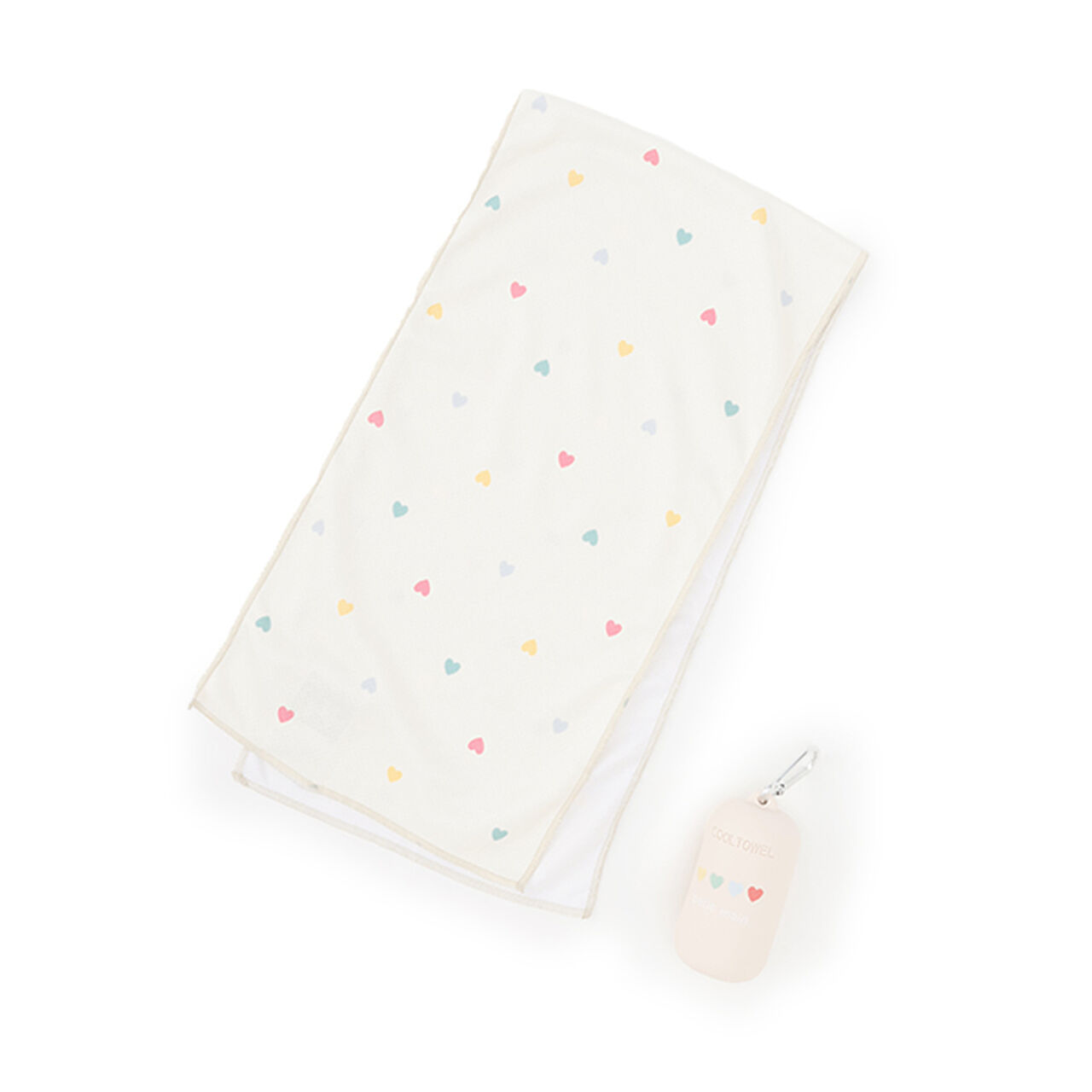 Cool to the Touch Towel with Case,Pink, large image number 0