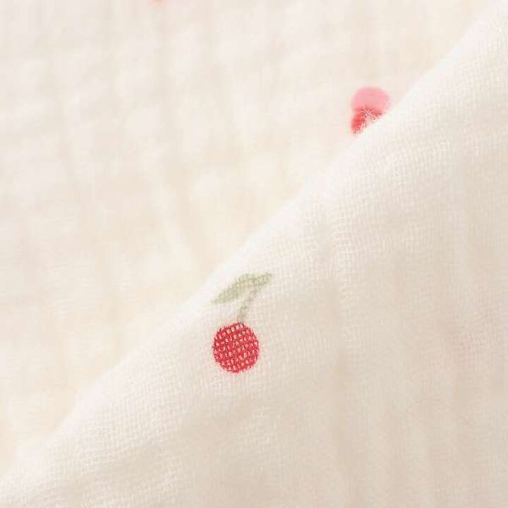 [Link] Puff Sleeve Double Gauze Pajamas,Pearl white, medium image number 11