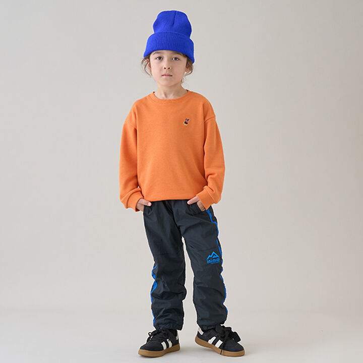 Fleece Pullover with Single-Point Embroidery,Black, medium image number 10