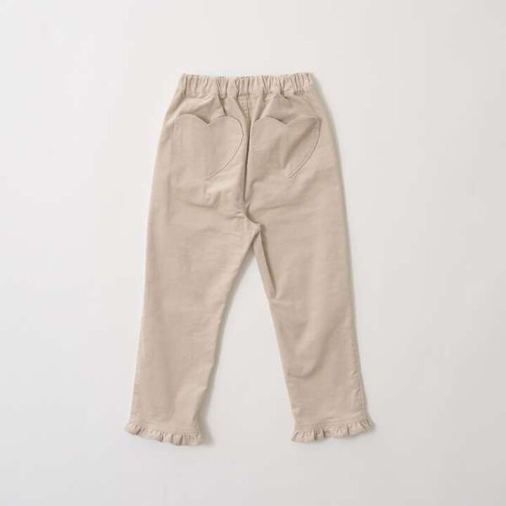 Heart Pocket Corduroy Pants,Charcoal gray, medium image number 12