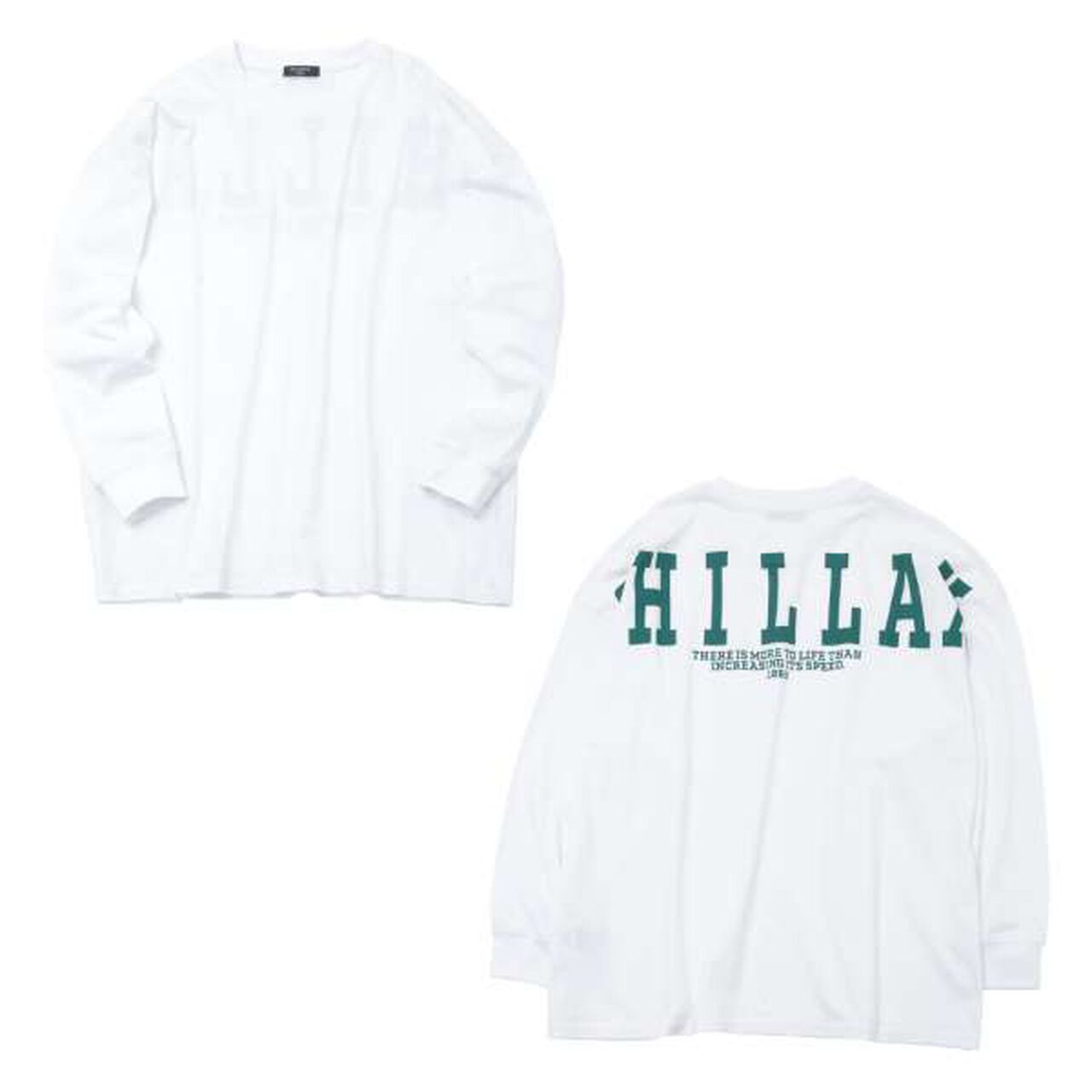 Street Big Long Sleeve T-Shirt,Black, large image number 5