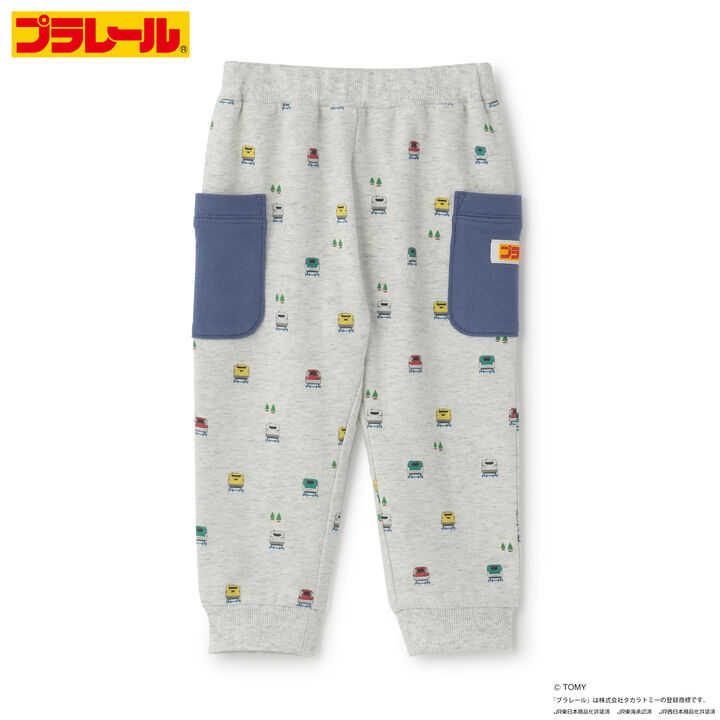 [Plarail] Cut Long Pants,Navy, medium image number 3