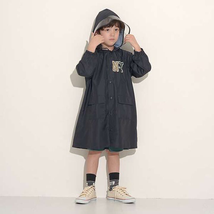 Assorted Raincoat with Storage Bag,Navy, medium image number 0