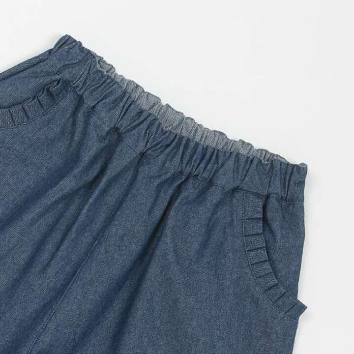 [Link] Scallop Trim Shorts (Junior),Navy, medium image number 5