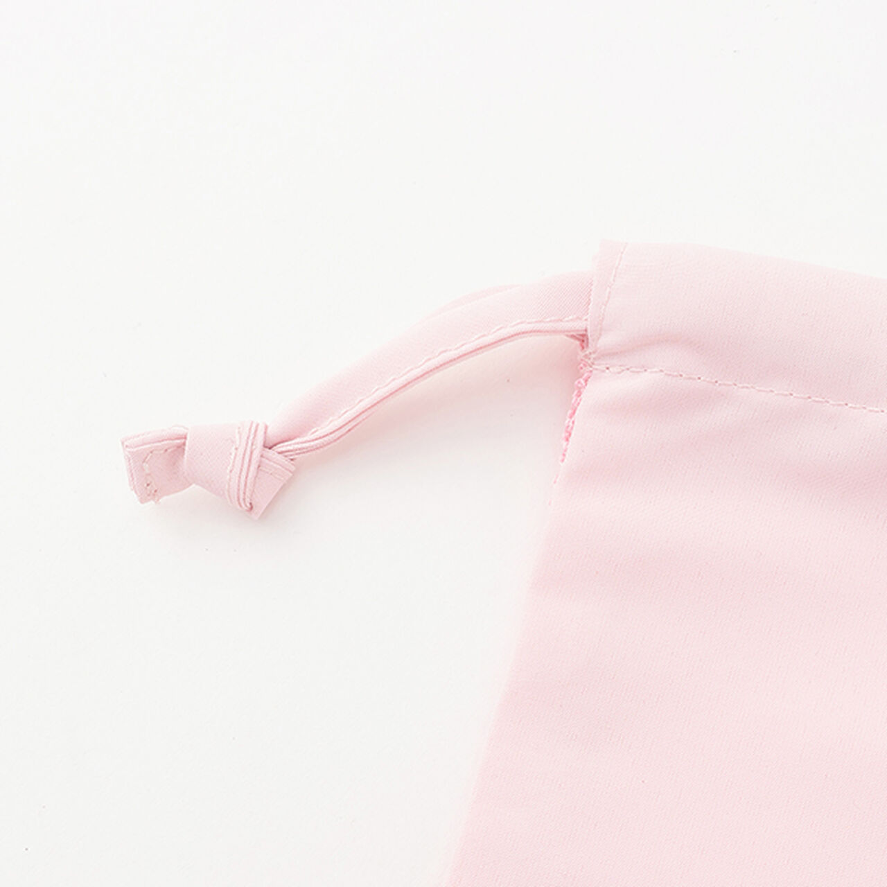 Ballet Motif Print Mesh Drawstring Bag for Shoes,Light blue, large image number 2