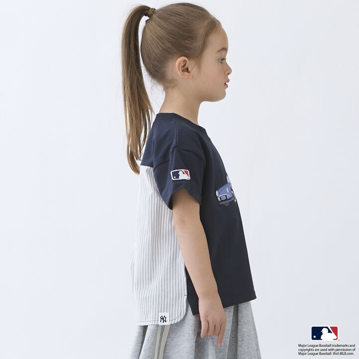 [MLB] Car Appliqu&eacute; T-Shirt,Light beige, medium image number 6