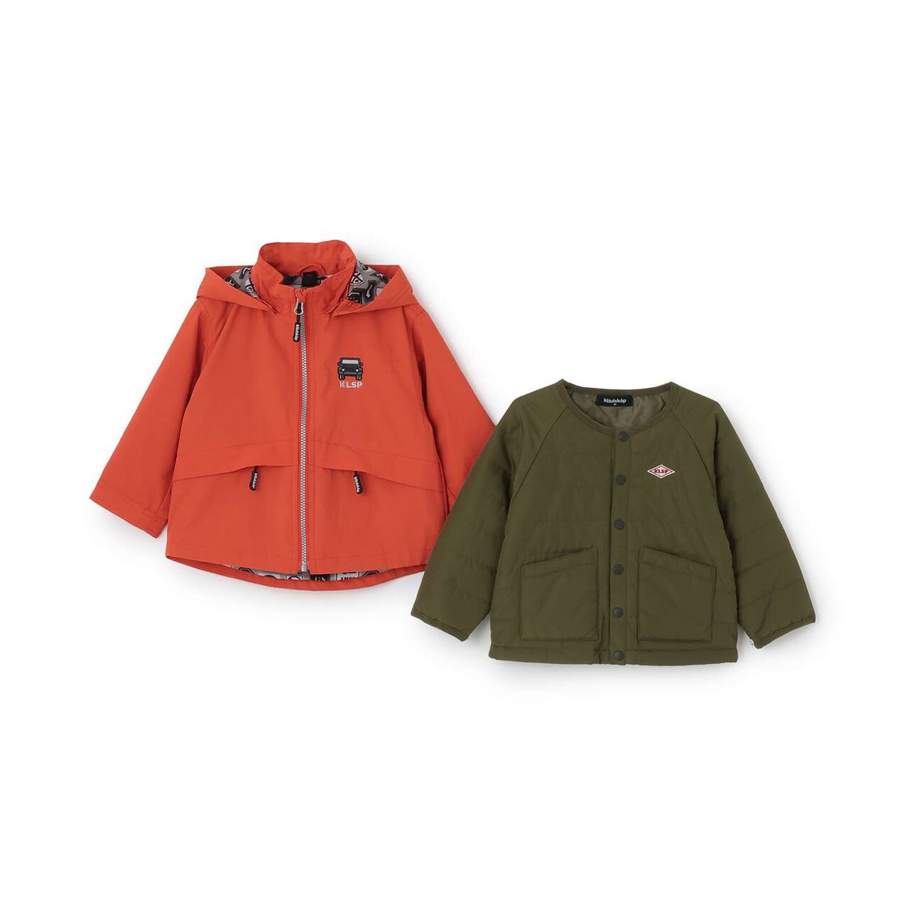 Off-Road Car Liner Bomber Jacket,Khaki, large image number 3