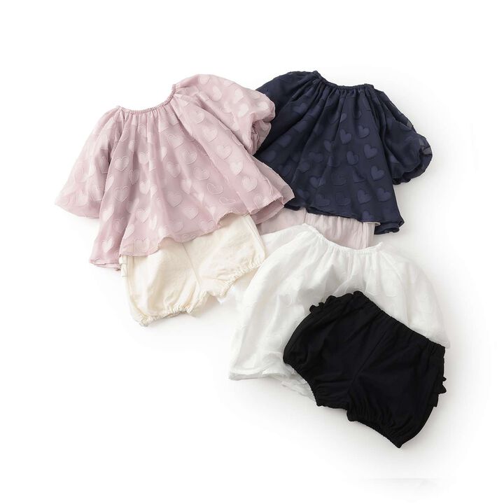 Heart Tunic Outfit Set,Light pink, medium image number 10