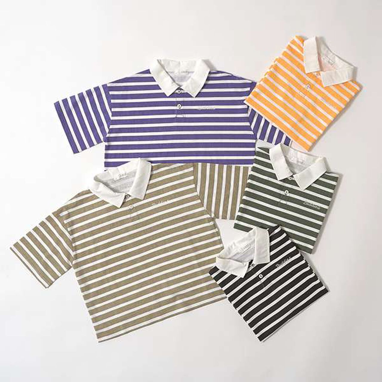 Non-Deforming Soft Cotton Oversized Stripe Print Rugby Shirt,Purple, large image number 1