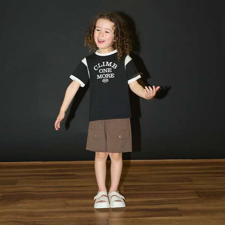 [Kaiteki Tenjiku] Bi-Color Printed T-Shirt,Turquoise, medium image number 8