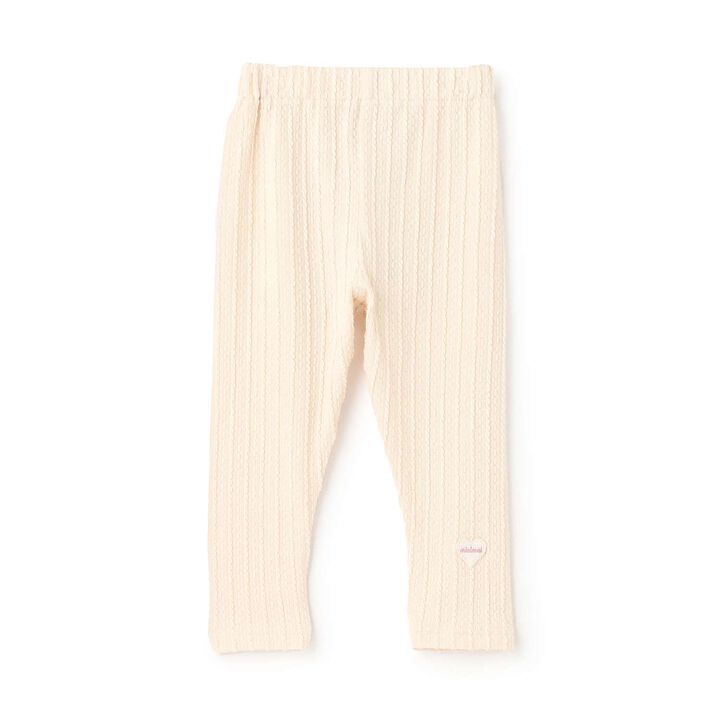 Cable Leggings,Ivory, medium image number 6