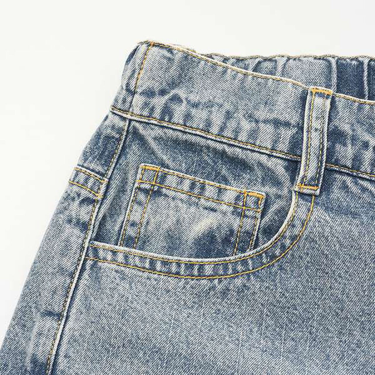 [LTXC] Cool Touch Barrel Leg Light Denim,Blue, large image number 5