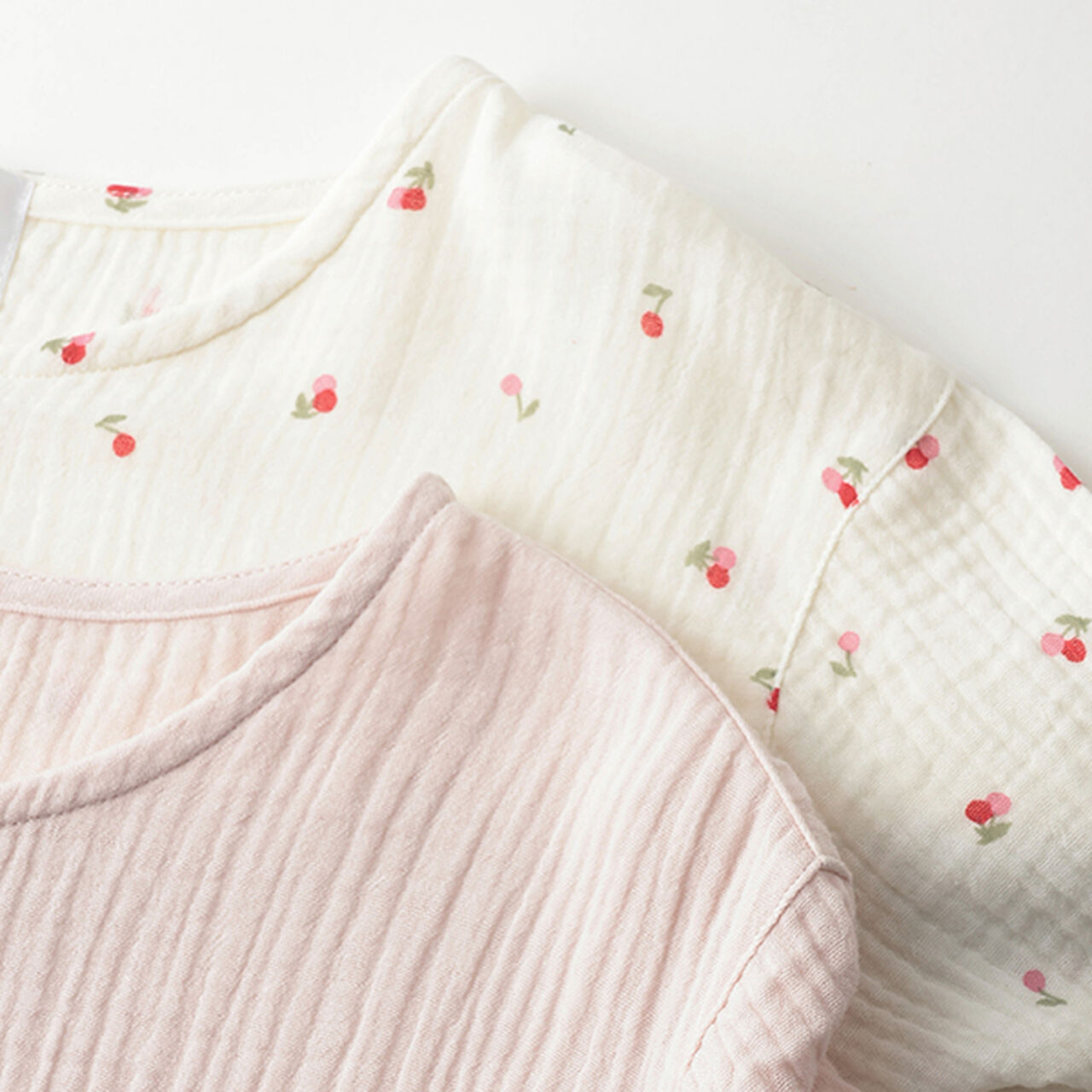 [Link] Double Gauze Cut Pajamas,Pearl white, large image number 17