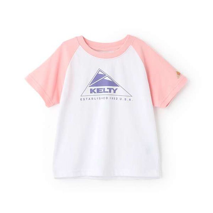 [Cool Touch] KELTY Raglan T-Shirt,Peach, medium image number 16
