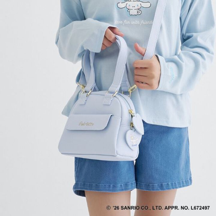 [Sanrio Characters] Mini Boston Faux Leather Shoulder Bag,, medium