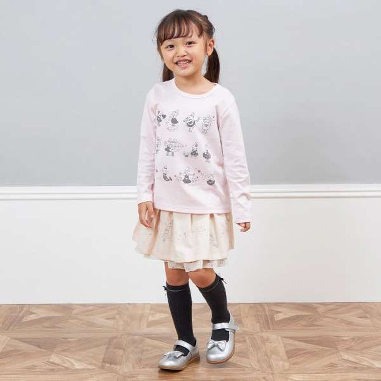 KP Zodiac Print Long-Sleeve T-Shirt (80-150),Off white, large image number 7