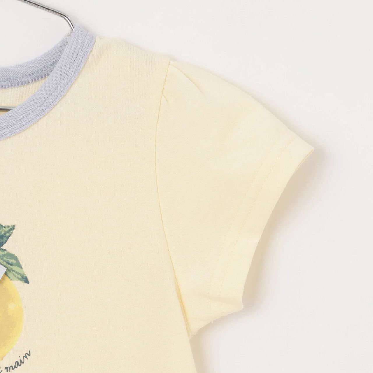 Affordable Girls Short Sleeve T-Shirt,Off white, large image number 14