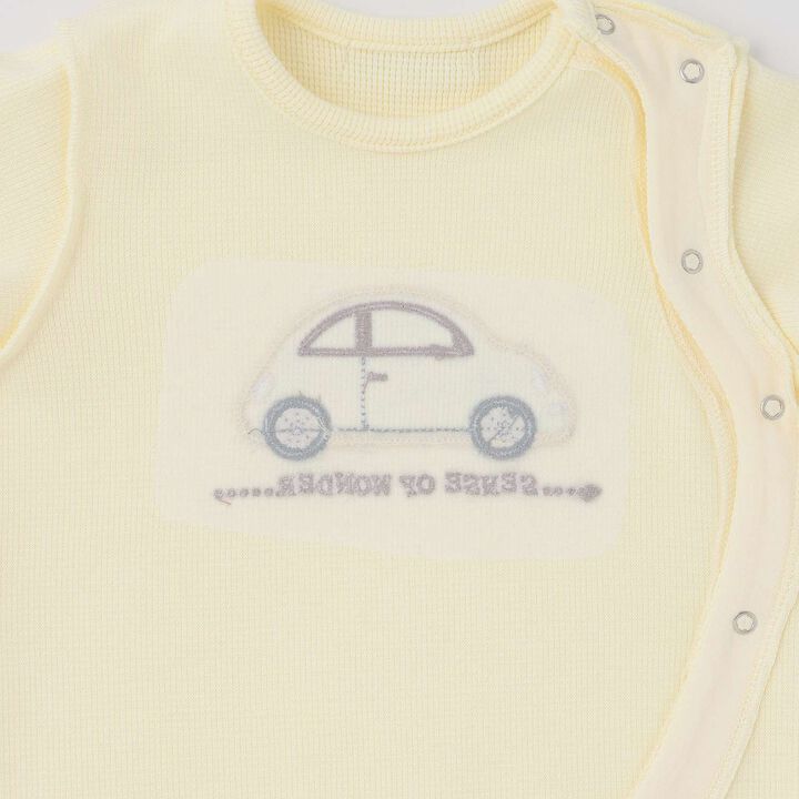 Liberty Appliqu&eacute; Car 2WAY Romper,Blue, medium image number 5