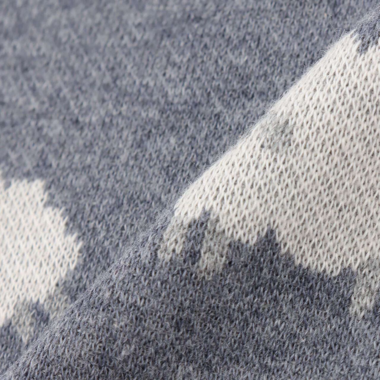 Organic Jacquard Bib,Navy, large image number 5