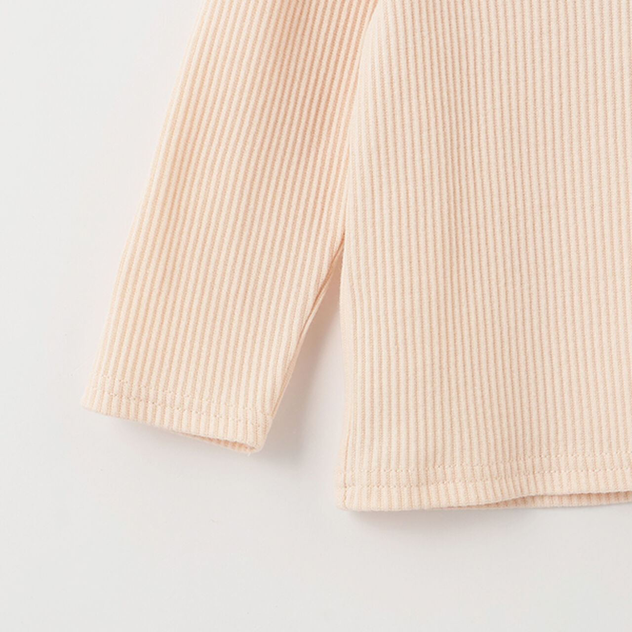 [Link] Floral Bustier Long Sleeve T-Shirt Set (Kids Size),Ivory, large image number 2