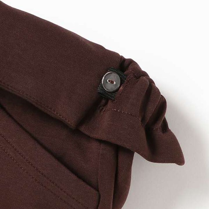 Cut High-Waist Shorts,Gray, medium image number 11