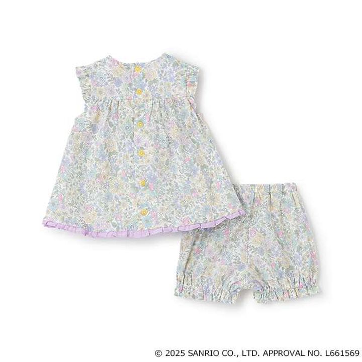 [My Melody] Liberty Baby Suit,Coral red, medium image number 1