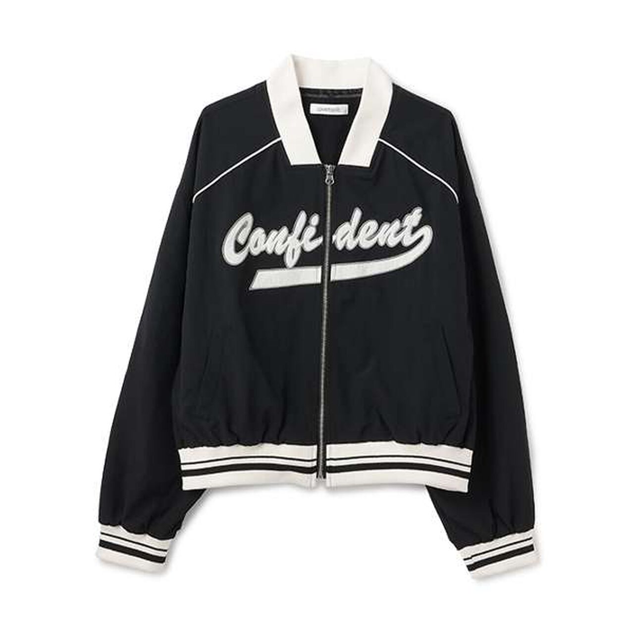 Varsity Jacket,Black, large image number 4