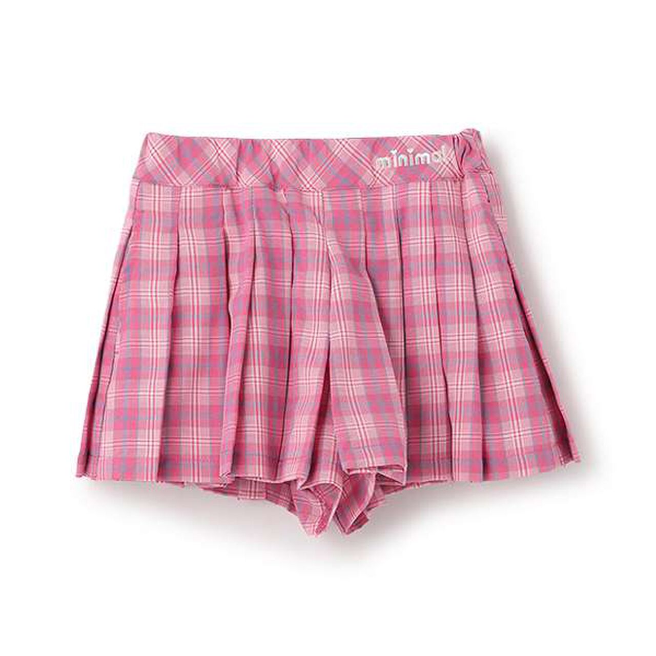 Check Pleats Culottes,Turquoise, large image number 9