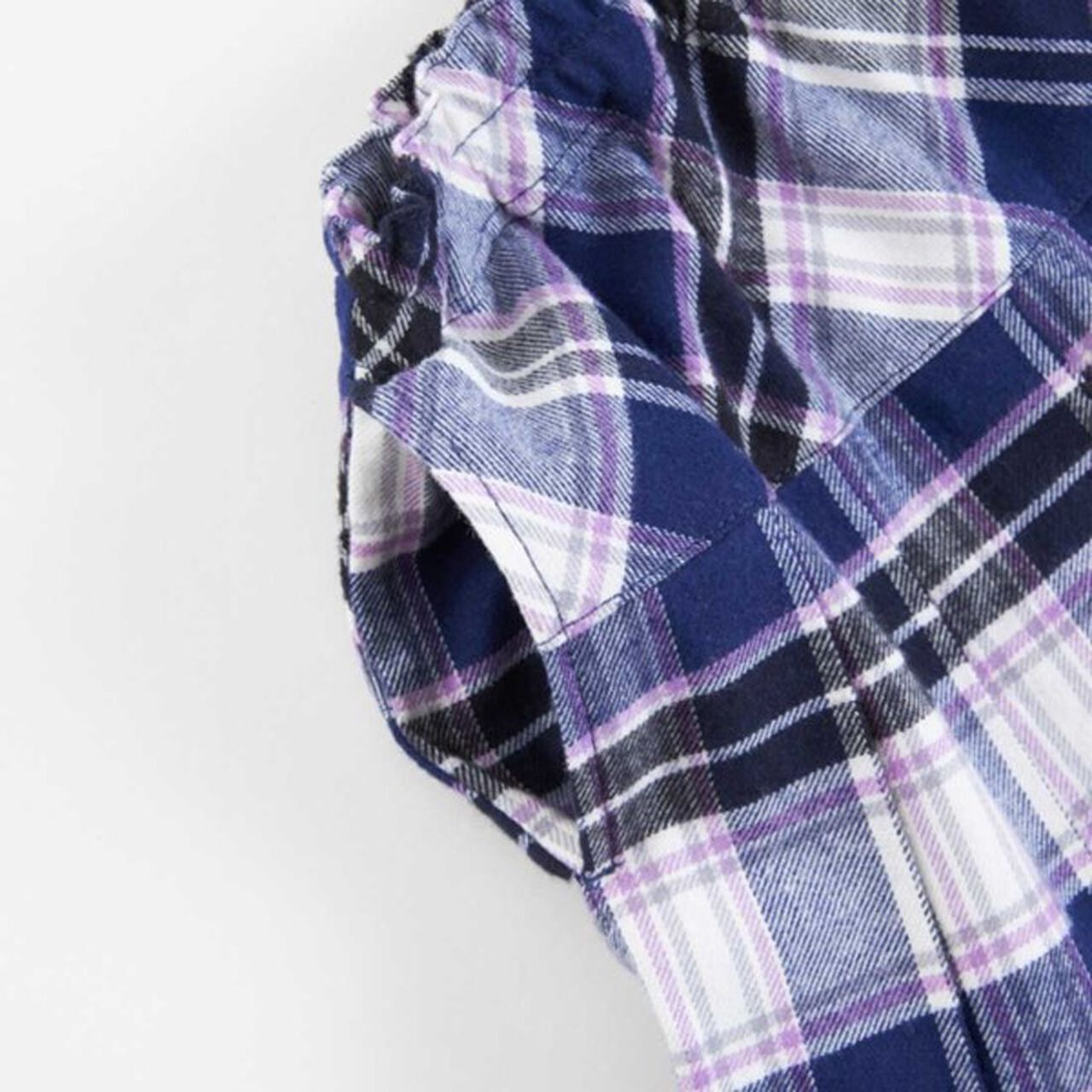 KP Check Pleats Skirt with Shorts (90-160),Pink, large image number 7