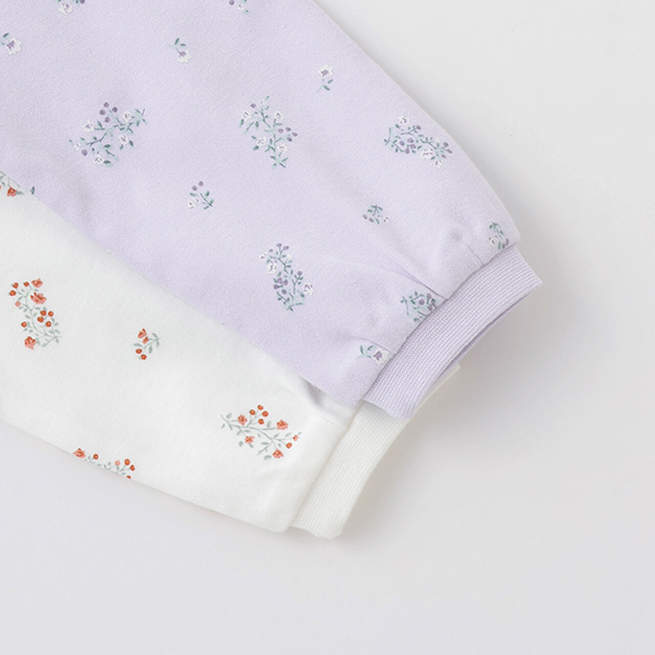 Organic Peplum Long Sleeve T-Shirt,Off white, large image number 14