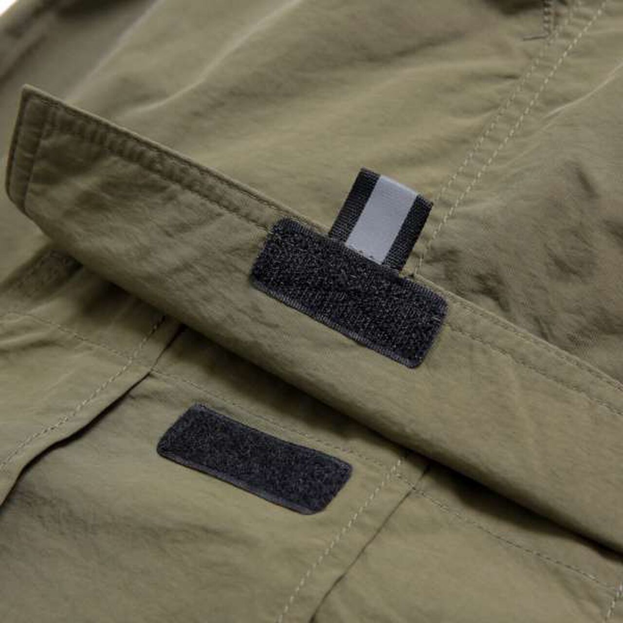 Warm Nylon Fleece Lined Cargo Pants,Navy, large image number 2