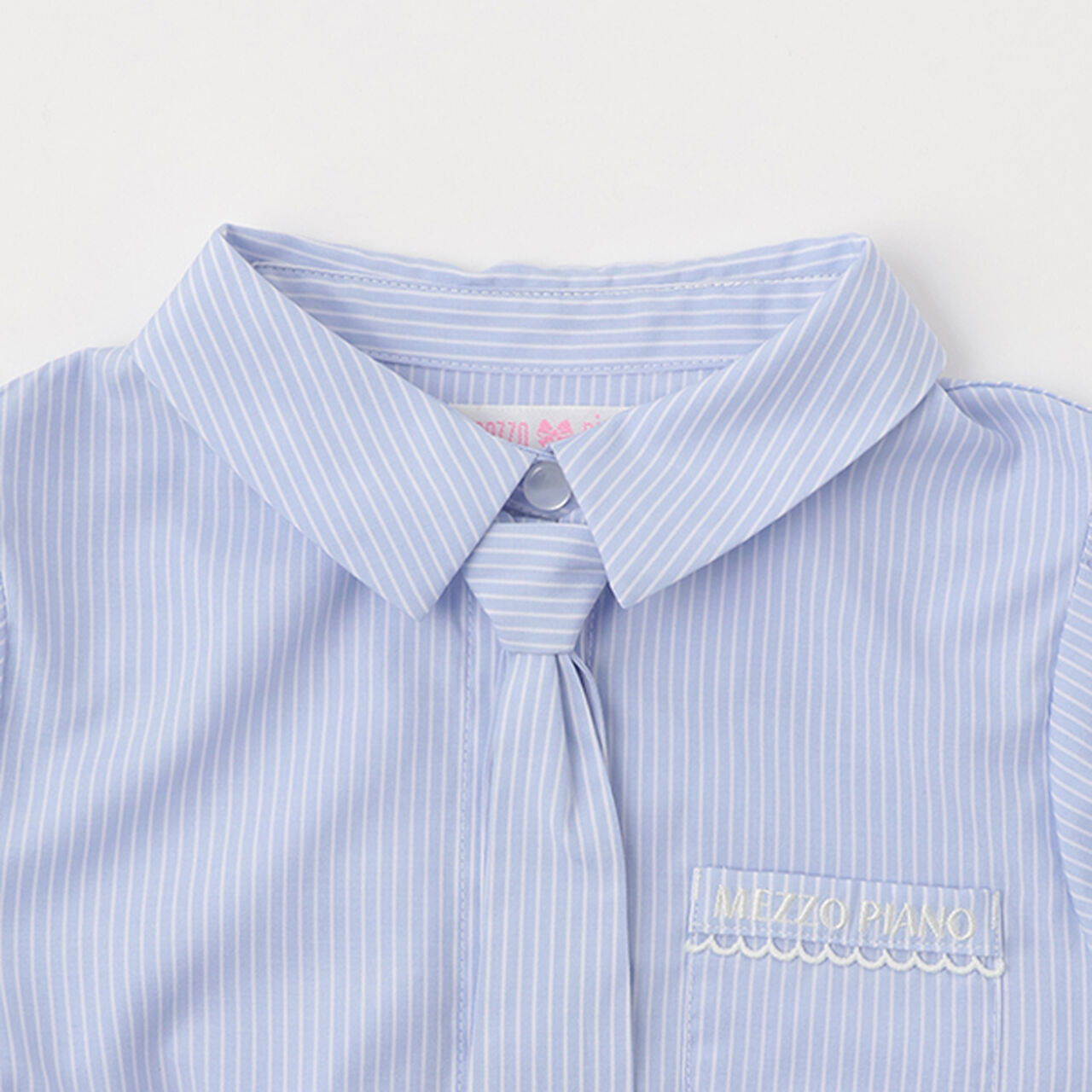 Short-Sleeve Shirt with Tie,Off white, large image number 2