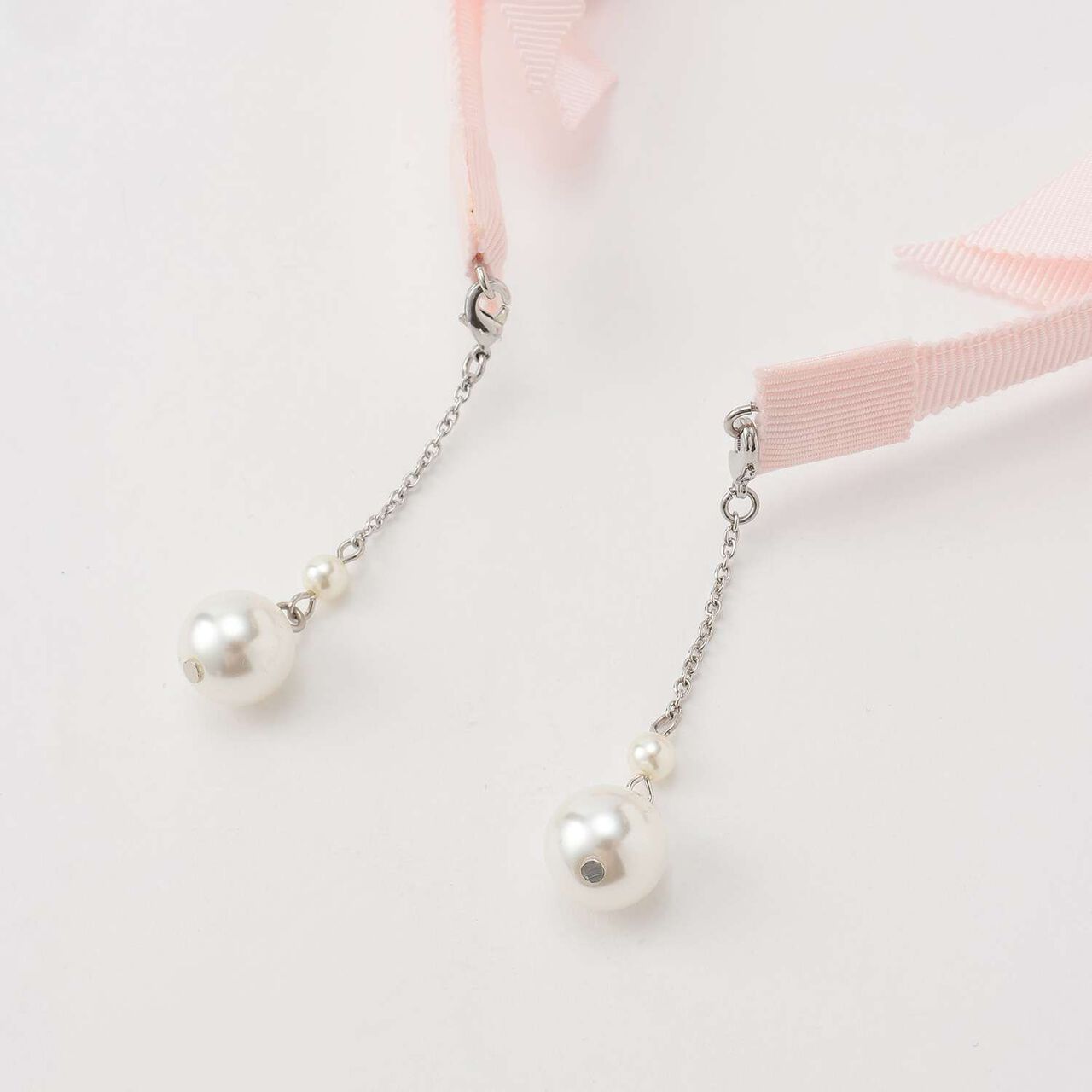 Charm-Embellished Pearl Headband,Blue, large image number 3