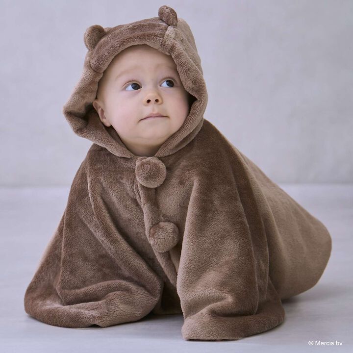 [D Bruna] Ear Cape,Off white, medium image number 1