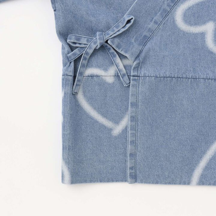 Denim Mini 2WAY Yukata,Navy, medium image number 21