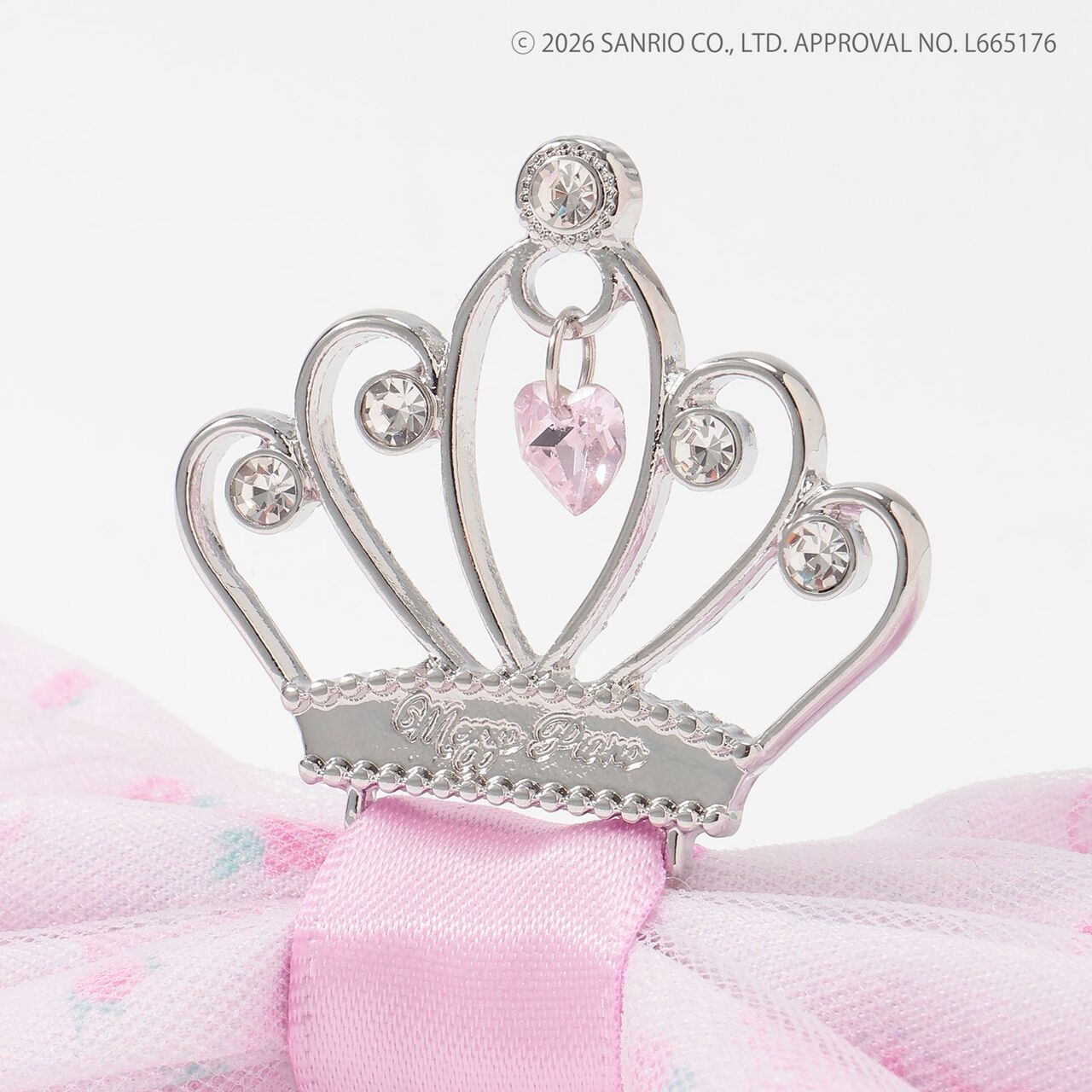 My Melody/My Sweet Piano Tiara Ribbon Hair Clip,Pink, large image number 6
