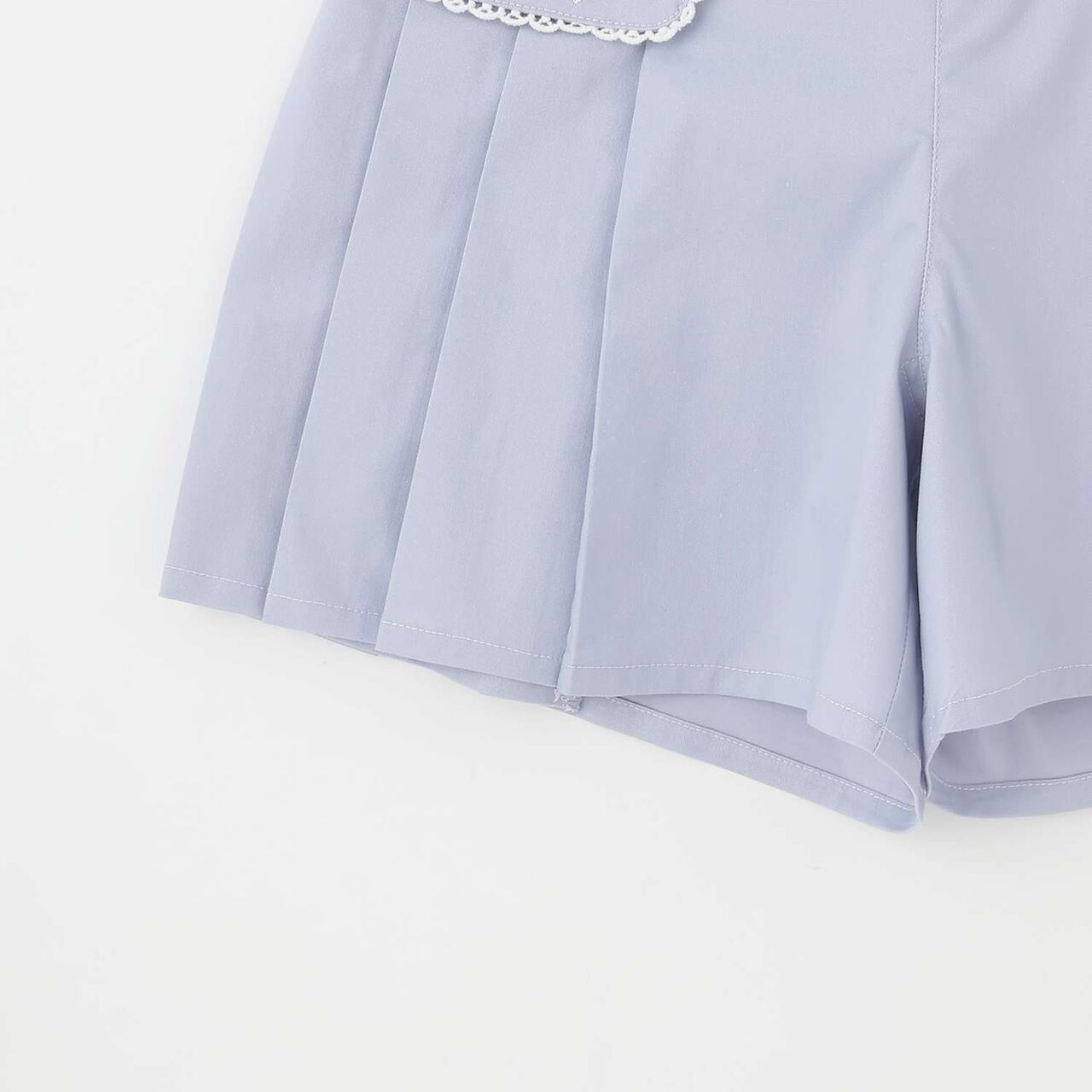 [Restock] Pleated Culotte Skirt [Not Available in Direct Stores],Mint, large image number 4
