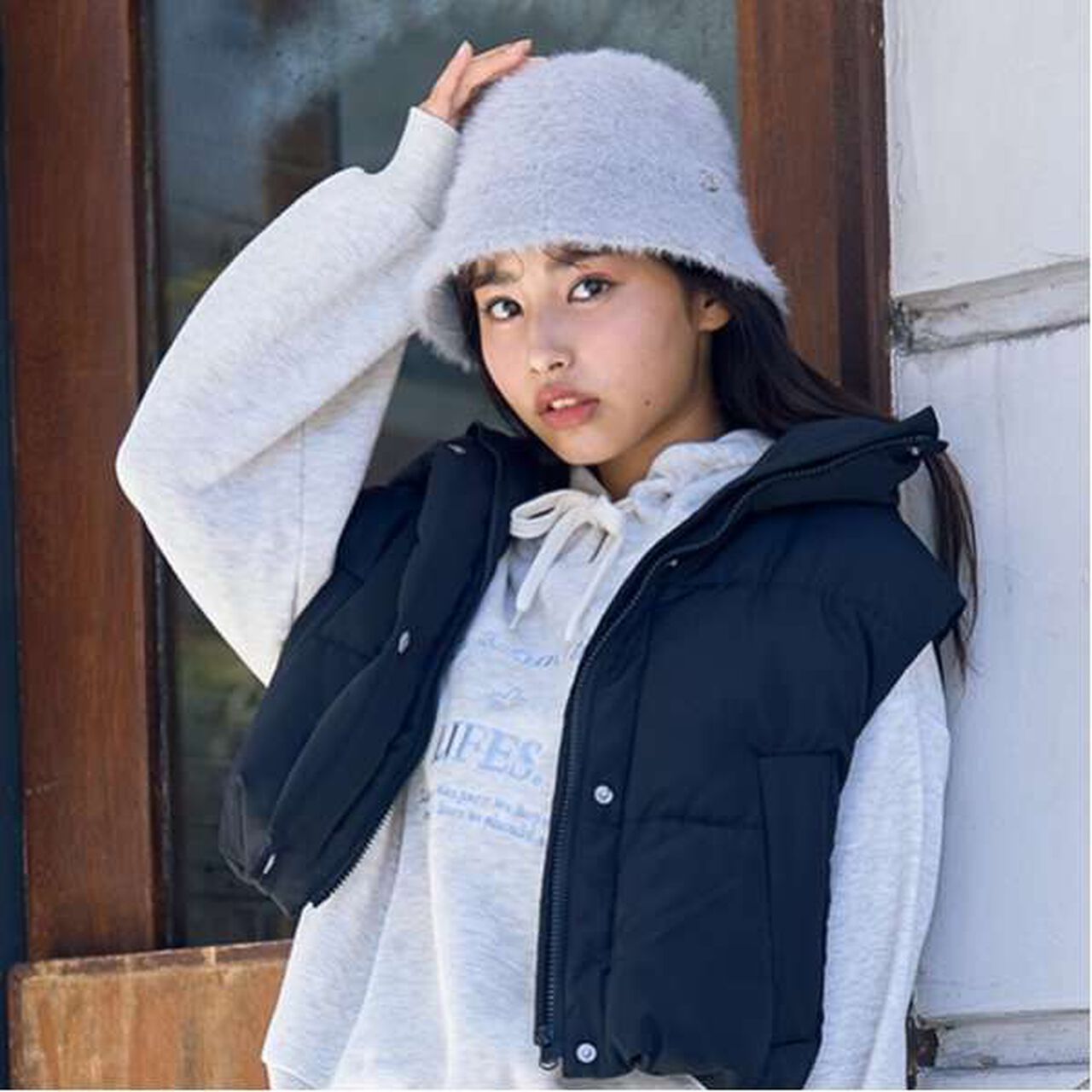 LTXC - Shaggy Bucket Hat,Black, large image number 11